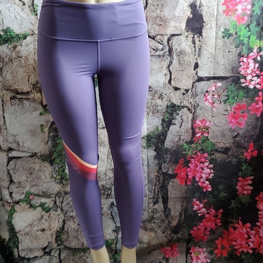 FabFitFun High Waisted Teal Leggings Size M